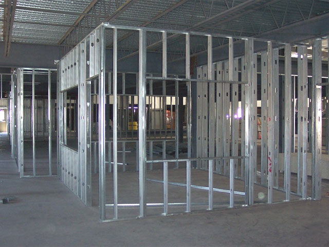 steel stud office